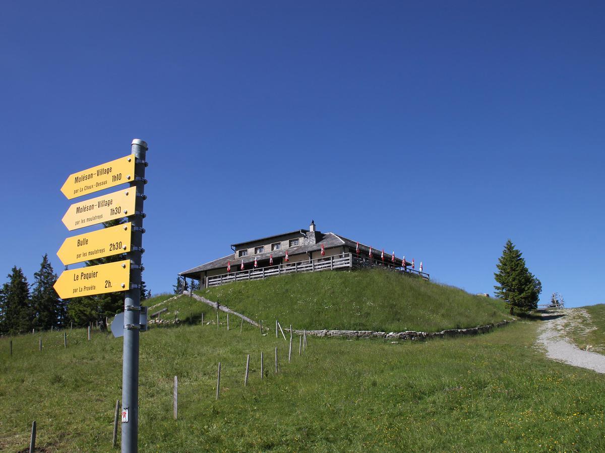 Refuge De Plan-Francey Hotel Moleson Екстериор снимка